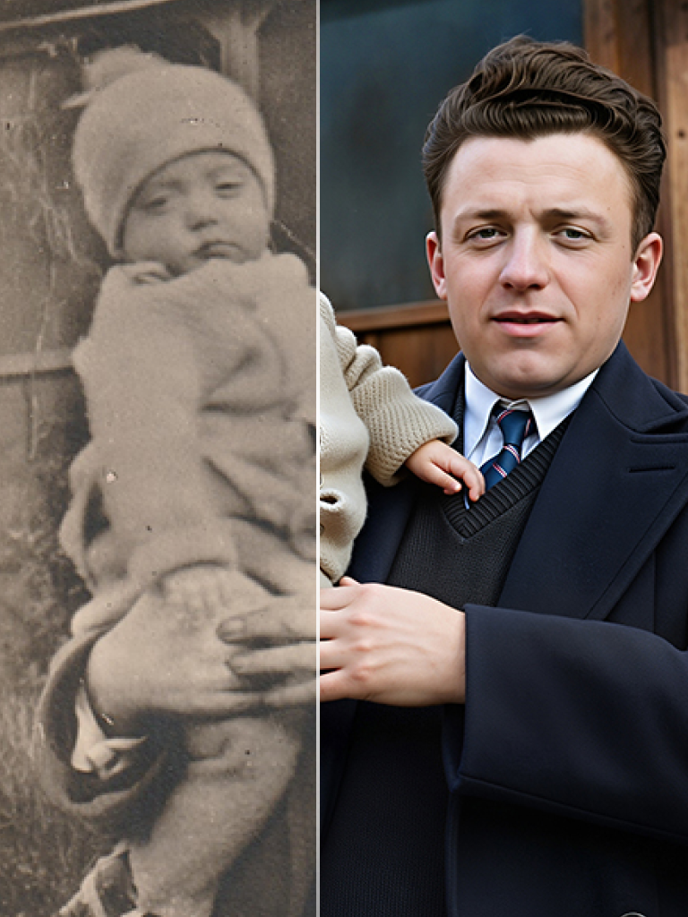 AI Restore Old Photos